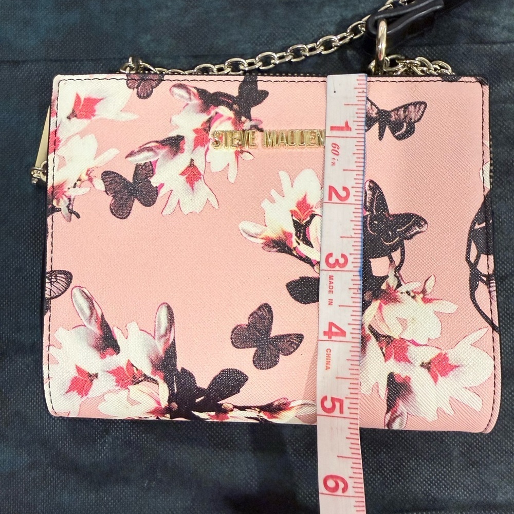 🔥NWOT Steve Madden Pink Floral Women's Bag 🔥 - Picture 7 of 7